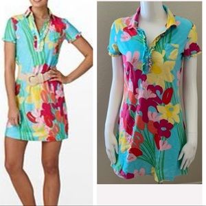 Lilly Pulitzer Carolyn Floral T Shirt Dress Small